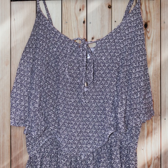 SOLD AE Ruffle pattern short sundress - Picture 6 of 8